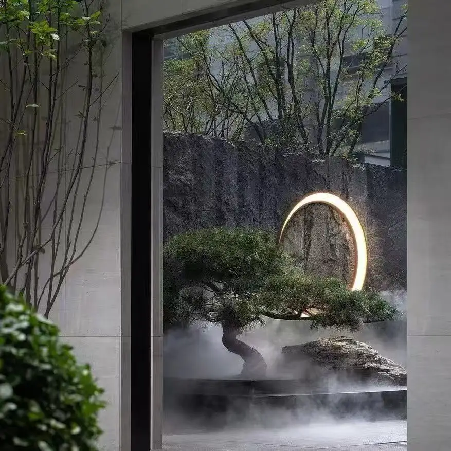 

Courtyard light, waterproof moon light, outdoor atmosphere light, landscape light, garden terrace exterior wall light