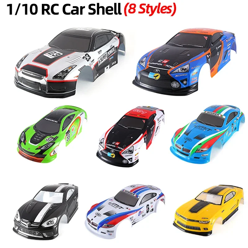 

1/10 RC Car Shell Painted Body 195/190mm Width PVC Cover for 1:10 Racing Drift Touring Hsp Yokomo Hpi ZD TAMIYA