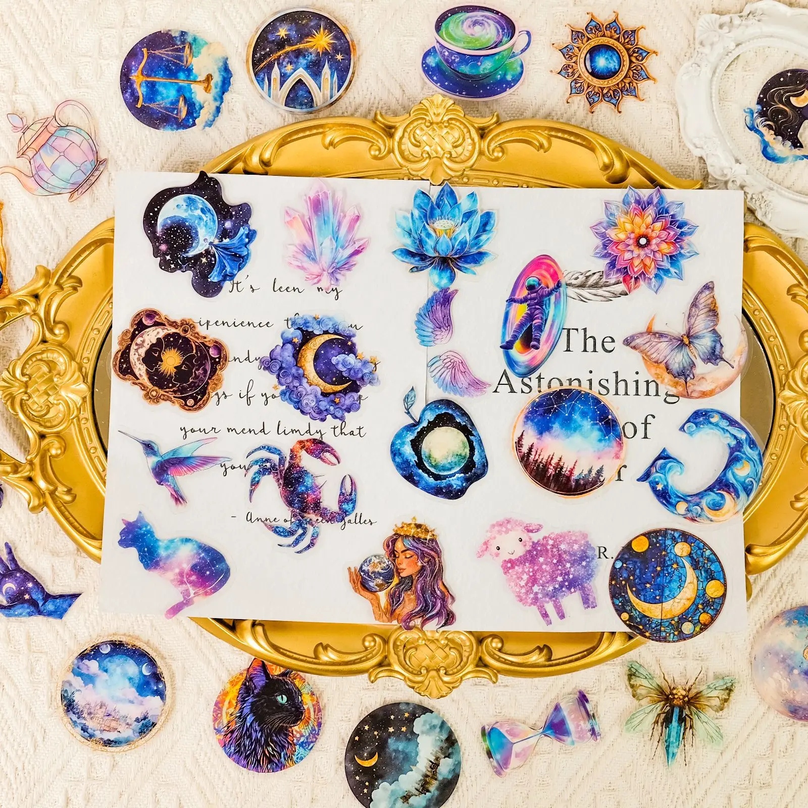 

50 шт. прозрачных готических мультяшных наклеек с магическими мотивами ведьм, для декора, ПВХ, для скейтбордов, ноутбуков, граффити, игрушки