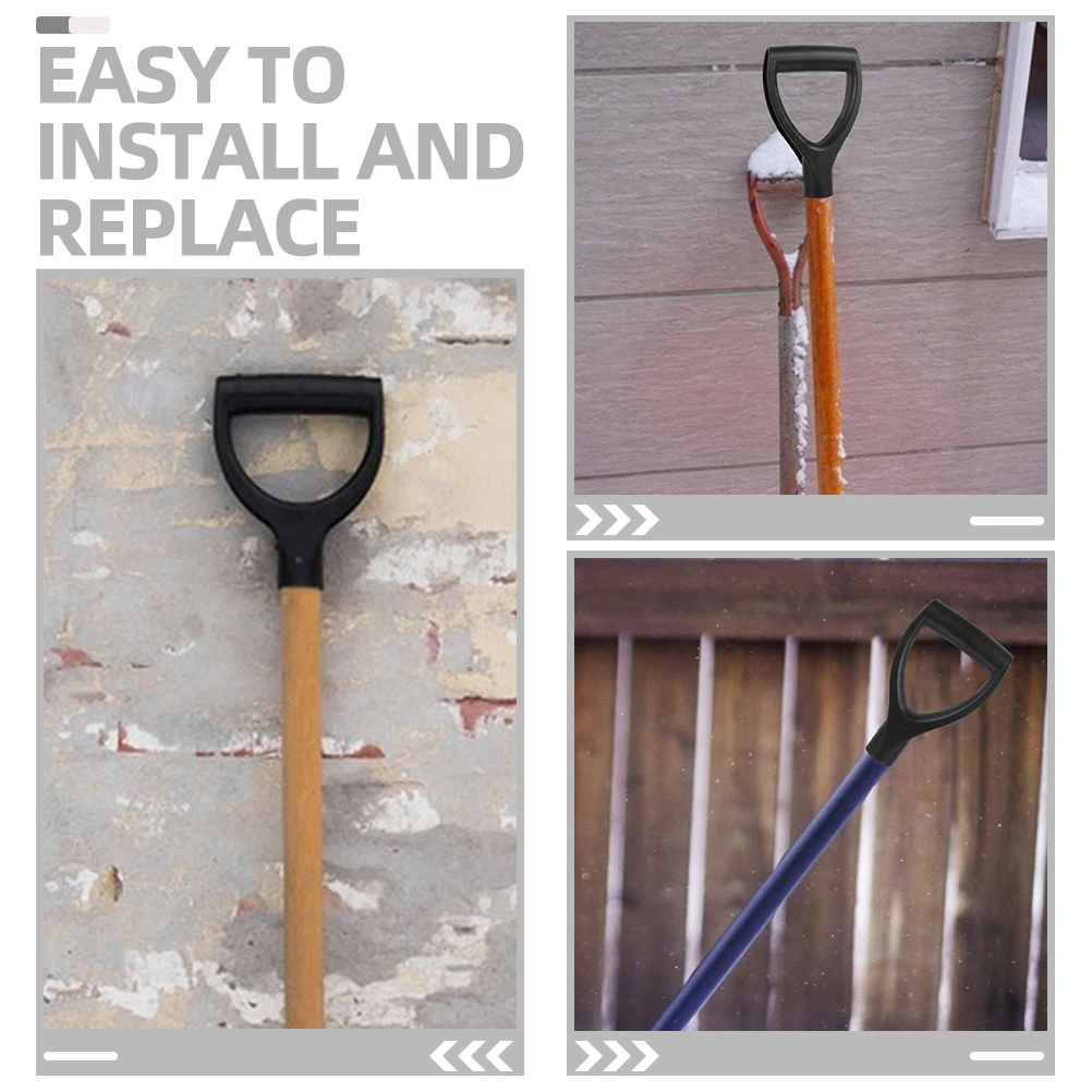 

6Pcs Plastic Handles Durable Snow Shovel Replacement Handles for Garden Fork Digging Tools Handle