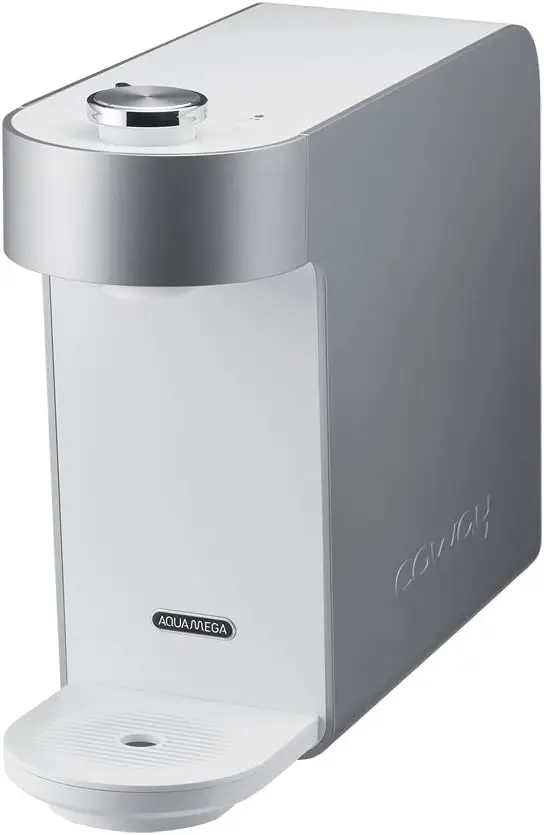 Coway Aquamega 100 Countertop Water Purifier with Three-Stage Water Purification, Direct-Flow, and Easy Installation