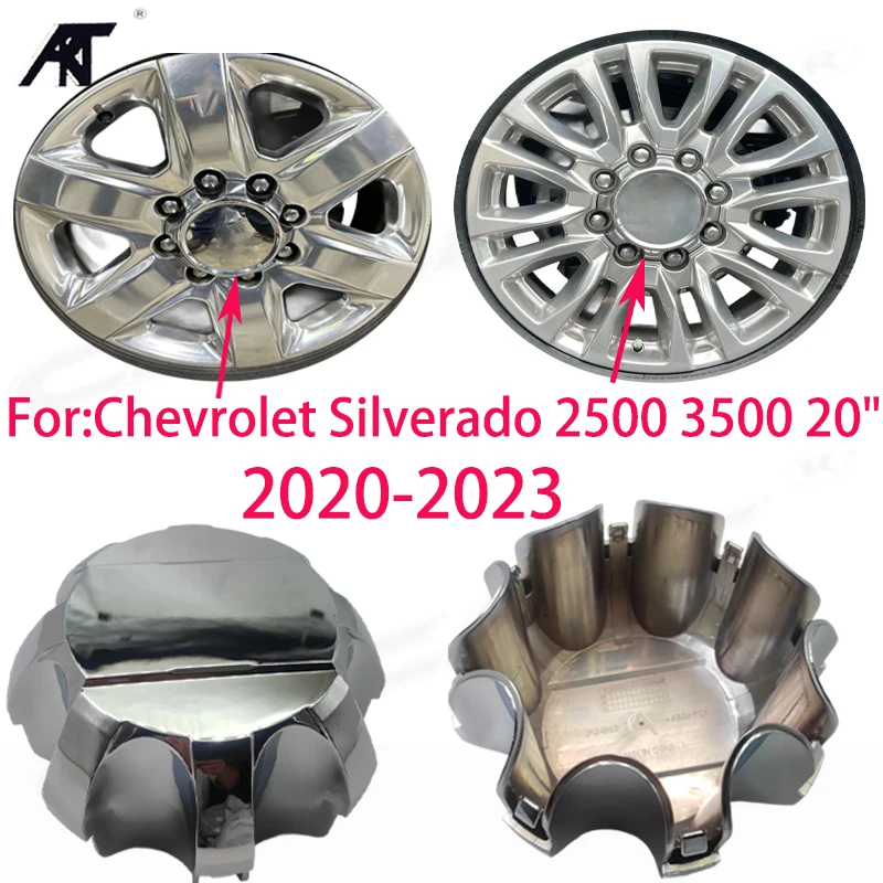 

1PCS Wheel Chrome Center Cap 2020-2023 For:Chevrolet Silverado 2500 3500 20" 84776571