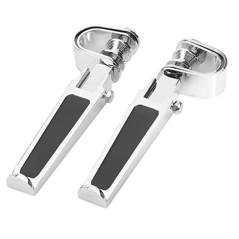 Motorbike Footrest Folding Bumper Footpegs Footpeg Bracket for Harley-Davidson Honda Suzuki A