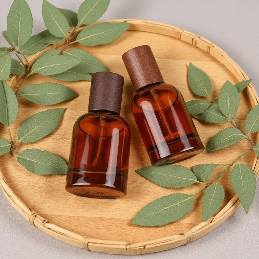 Portable Travel Bottle Amber Perfume Spray Bottle Empty Perfume Bottle Refillable For Travel Luggage Outdoor Activities Business