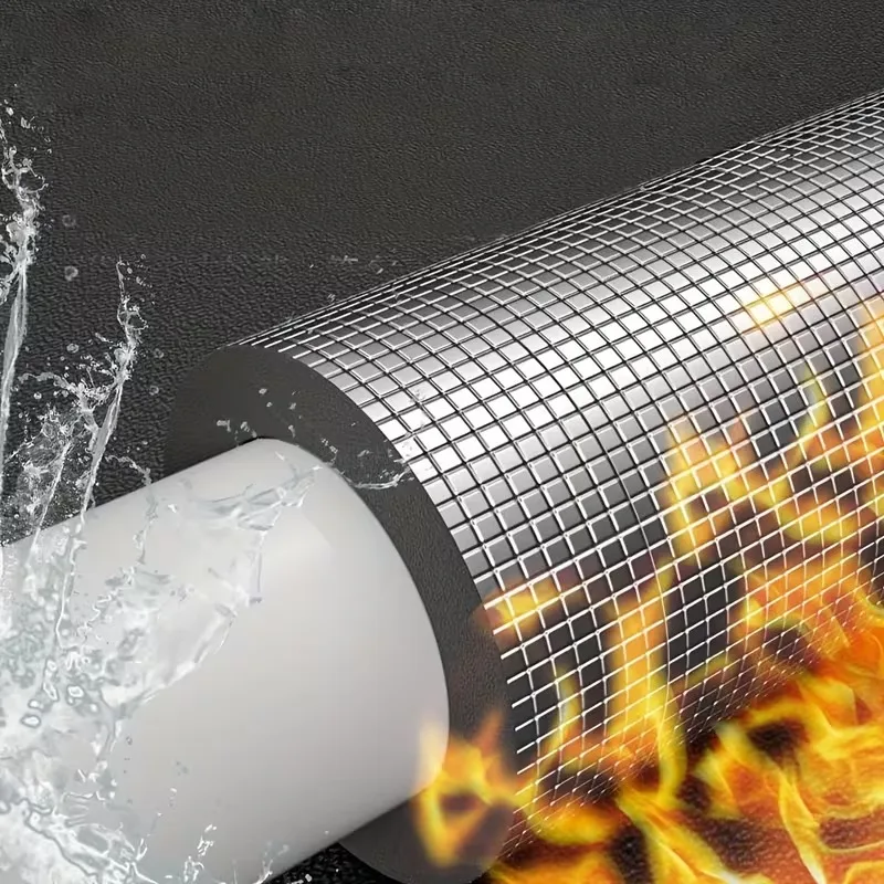 Winter Specific Pipe Insulation Wrap Foam Aluminum Foil Tape Self Adhesive Freeze Protection Thermal Insulation Pad