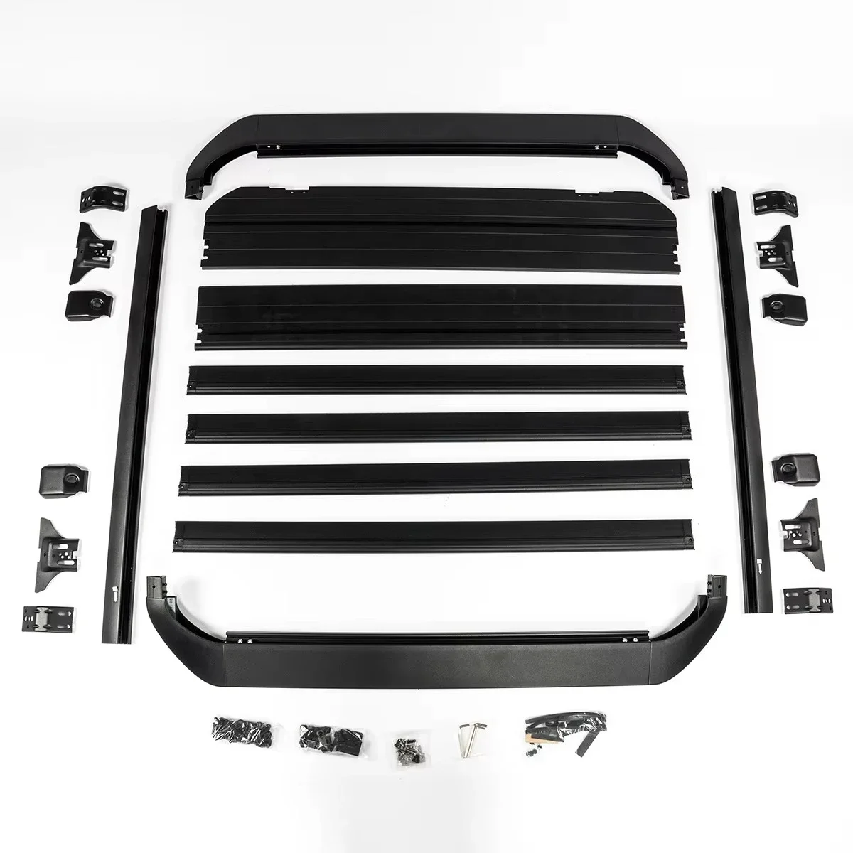 

Adjustable Heavy-Duty Aluminum Cross Bars for Wrangler JL Car Roof Rack