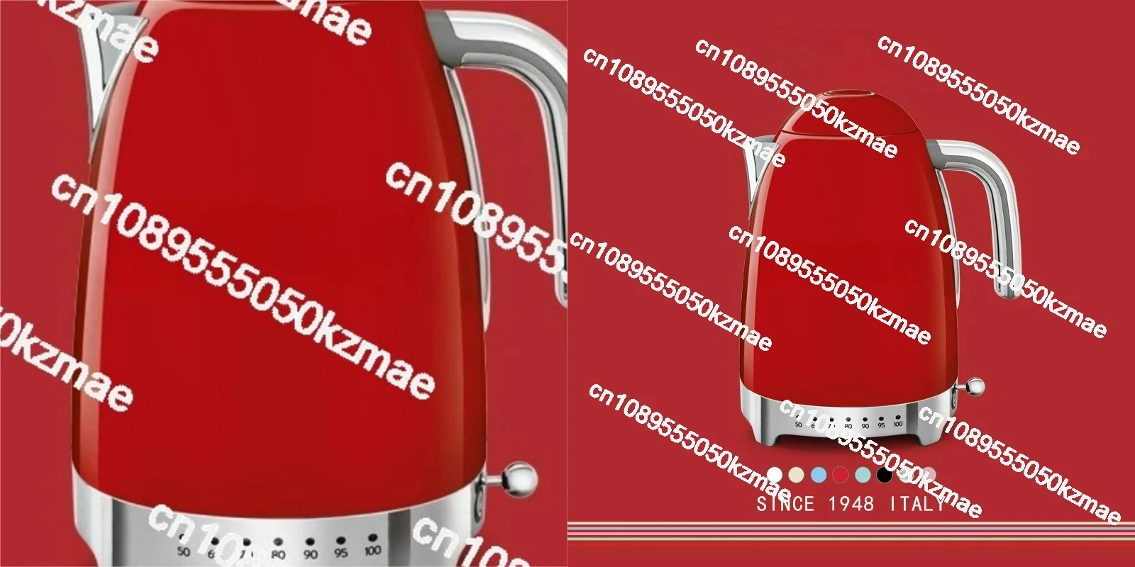 Retro Electric Kettle | 7 Gears Temperature Control, Perfect for Brewing Tea