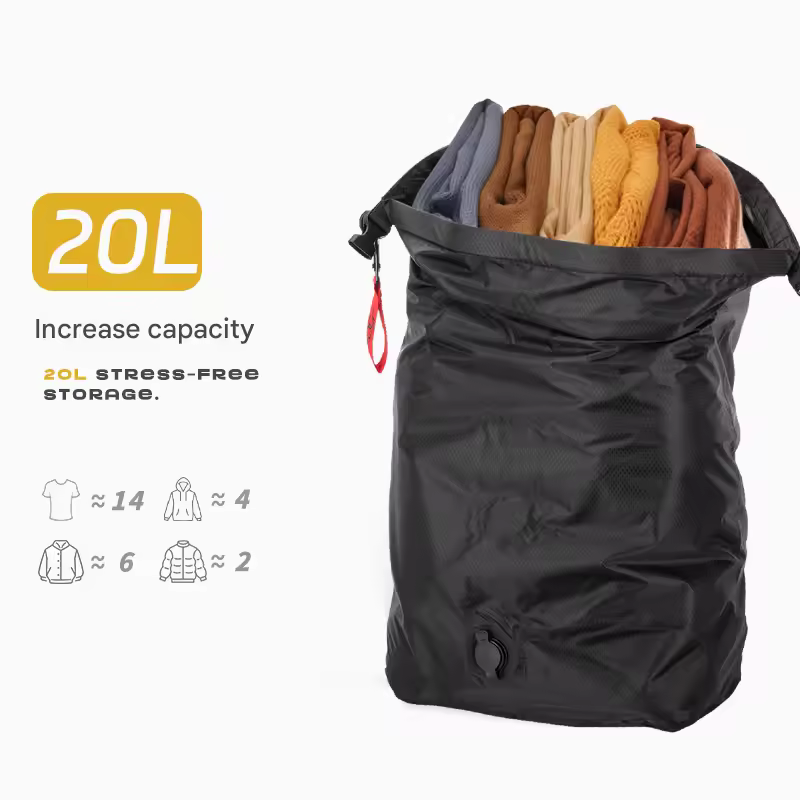 Vacuum Compression Storage Bag Portable Large Capacity Waterproof Luggage Bag Clothes Bag Dustproof Business Trip Travel - Image 16