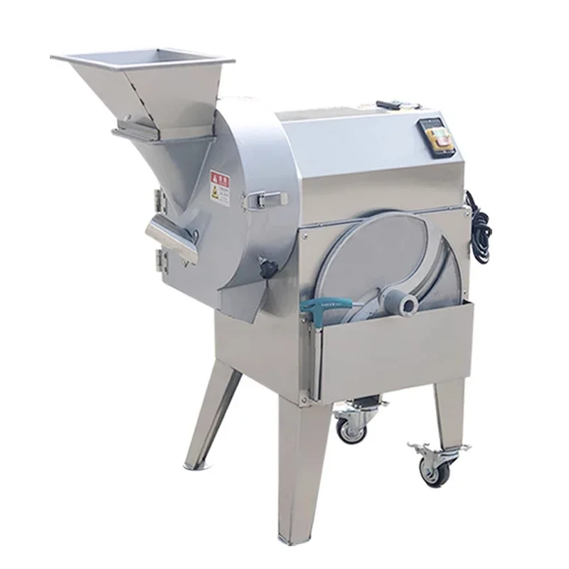 다기능 야채 커터 상업용 전기 감자 슬라이서 양파 무 고추 다이스 자동 만능 수통 기계