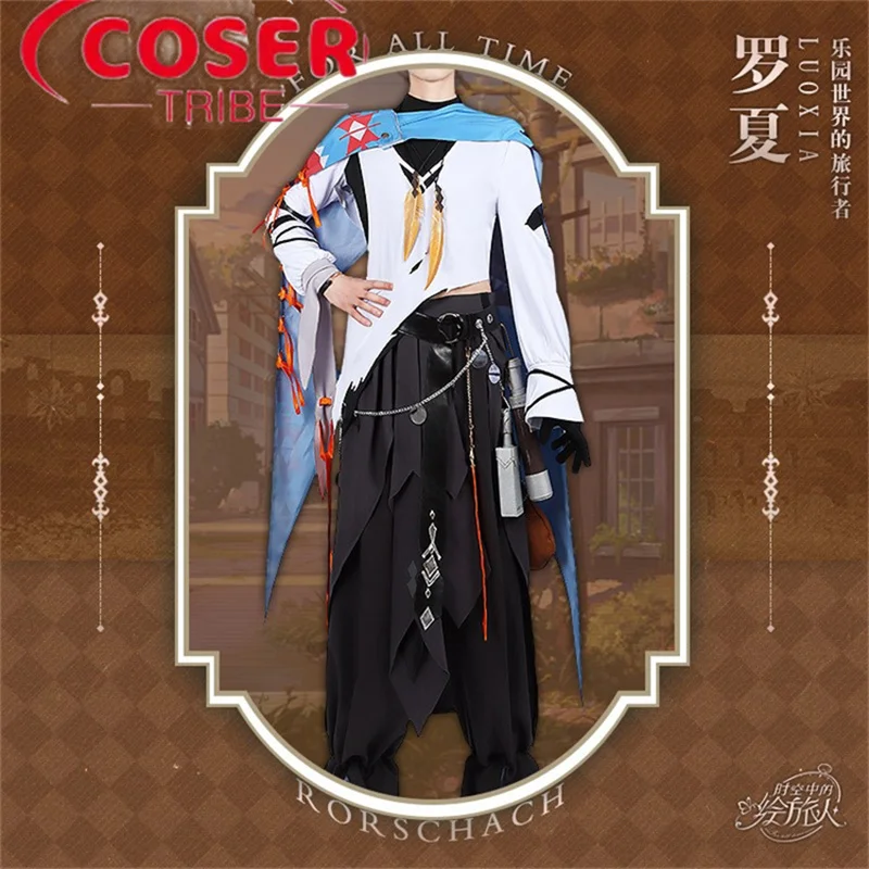 COSER TRIBE Anime Game For All Time Emerald  suit  Halloween Carnival Role Play Costume Complete Set