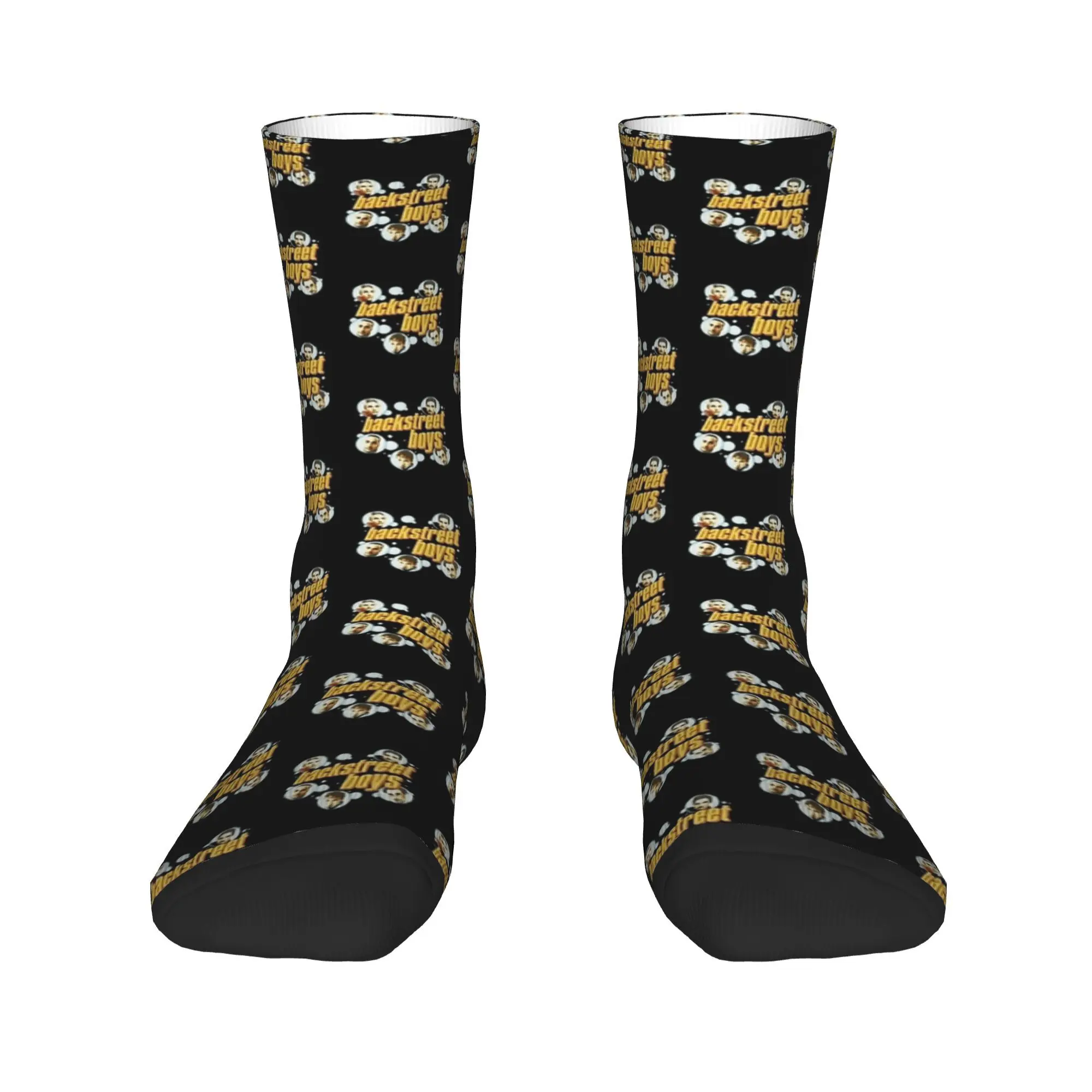 BSB 백스트리트 보이즈 밴드 양말 그래픽 스타킹 미끄럼 방지 커플 양말 따뜻한 부드러운 봄 한국 러닝 스포츠 양말