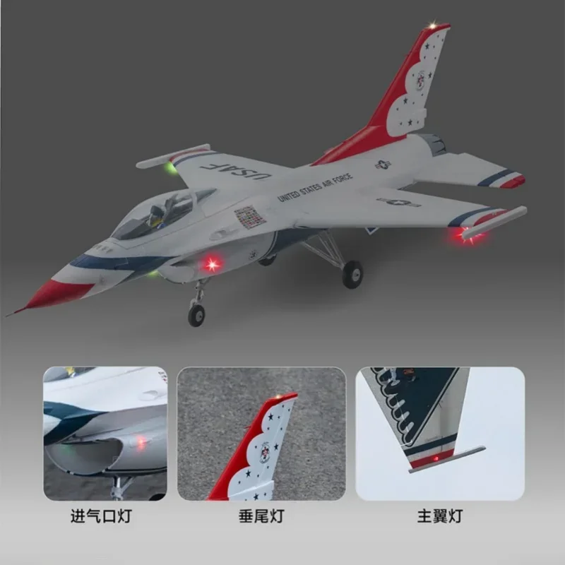 リモコン戦闘機,固定翼航空機,電気戦闘機,フォームモデル,屋外玩具,ギフト,64mm, F-16,新品