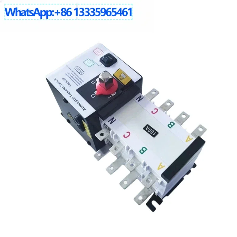 

ATS dual power automatic transfer switch 4P transfer switch isolated 100A 250A two-way transfer switch