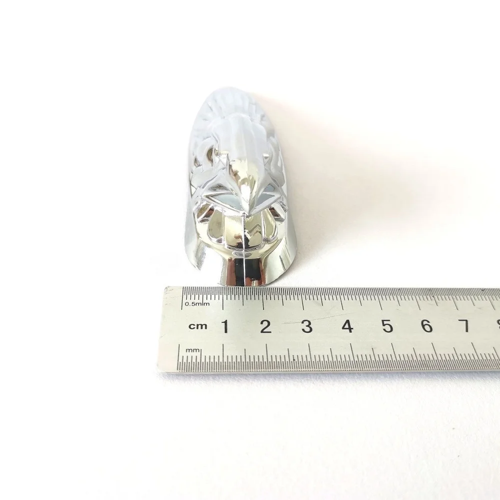 Chrome Front Fender Mudguard with FOR EAGLE Head Design Compatible with Most Motorcycle and Electric Bike Models