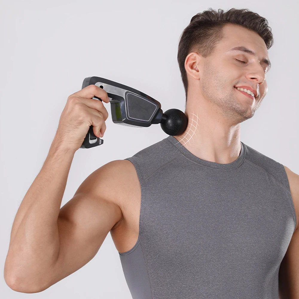 

Upgrade Body Fascial with New Design Handheld Massage Tape for Head Vibration Massage