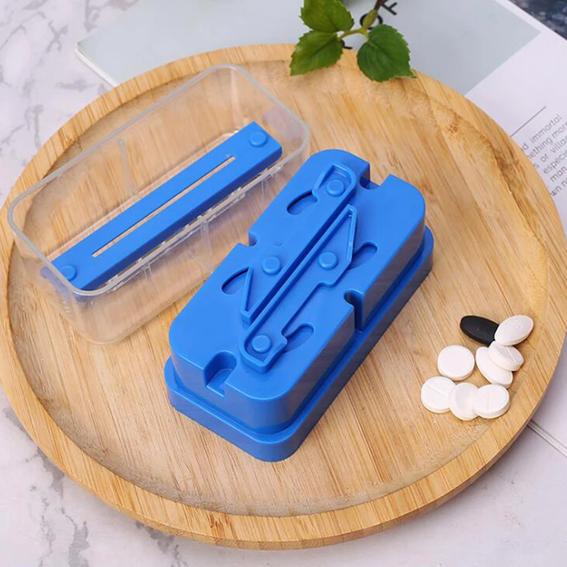 Multiple Pill Splitter Stainless Steel Quartering 1/4 1/2 Pill Cutter For Round Oblong Pills Tablet Cutter Splitter Tools