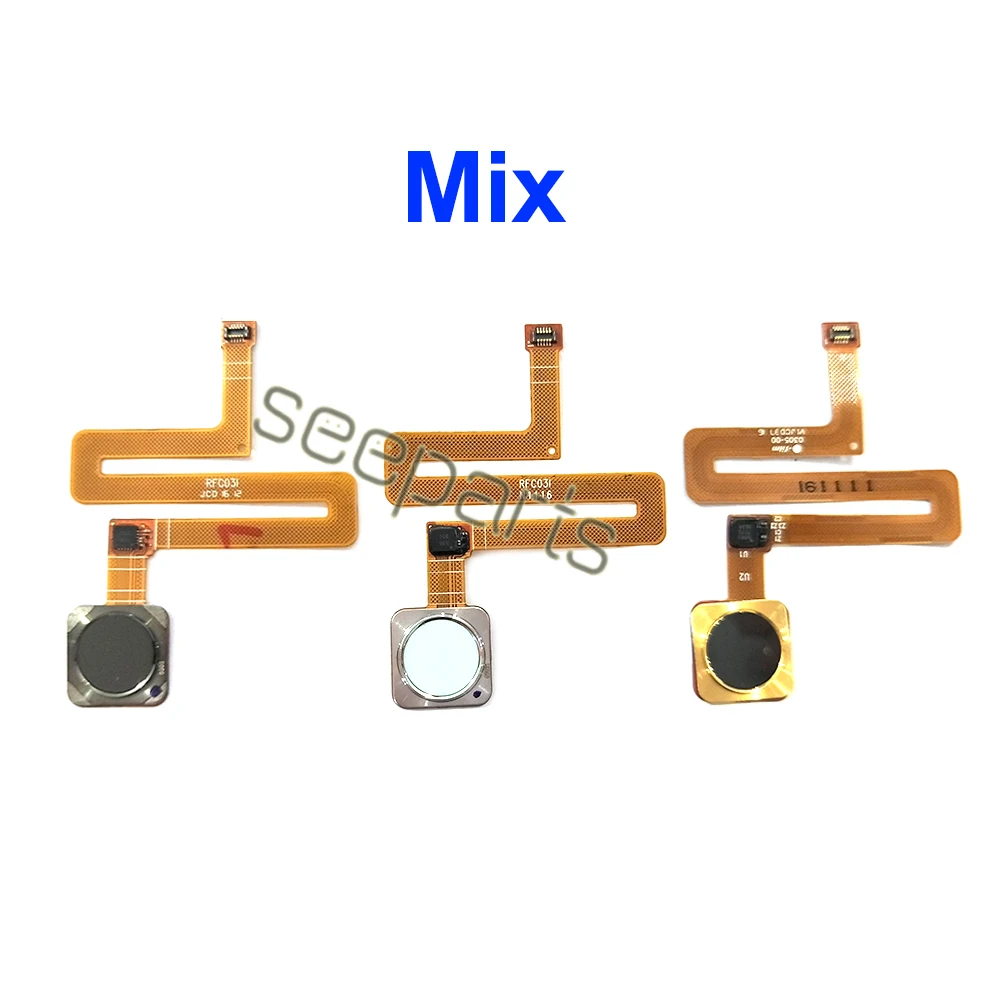 مزيج بصمة فليكس كابل التعرف على الاستشعار معرف اللمس ل Xiaomi Mi Mix 2 2S Mix 3 استبدال كابل مرن زر الصفحة الرئيسية