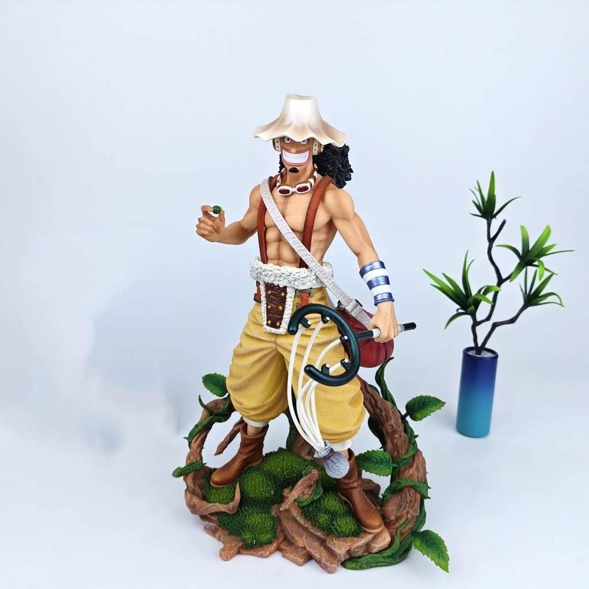 

25cm Meteor Two Years Later One Piece Anime Peripheral Trend Toy Display Lx Usopp Figure Two-Dimensional Model Toy Gift