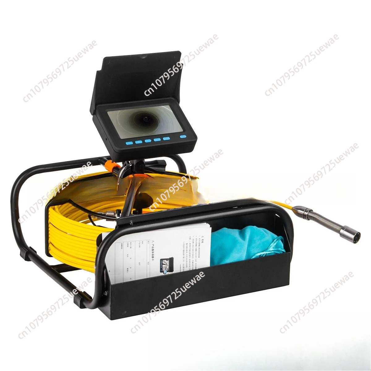 

High definition industrial pipeline endoscope camera video blockage observation surveillance camera video taking pictures