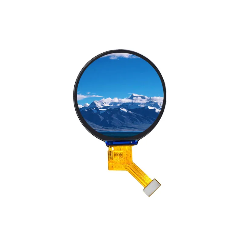 1.6-Inch Round IPS TFT LCD Display, 400x400 Resolution, ST7797 Driver, MIPI 1-Lane Interface, Wide Viewing Angle