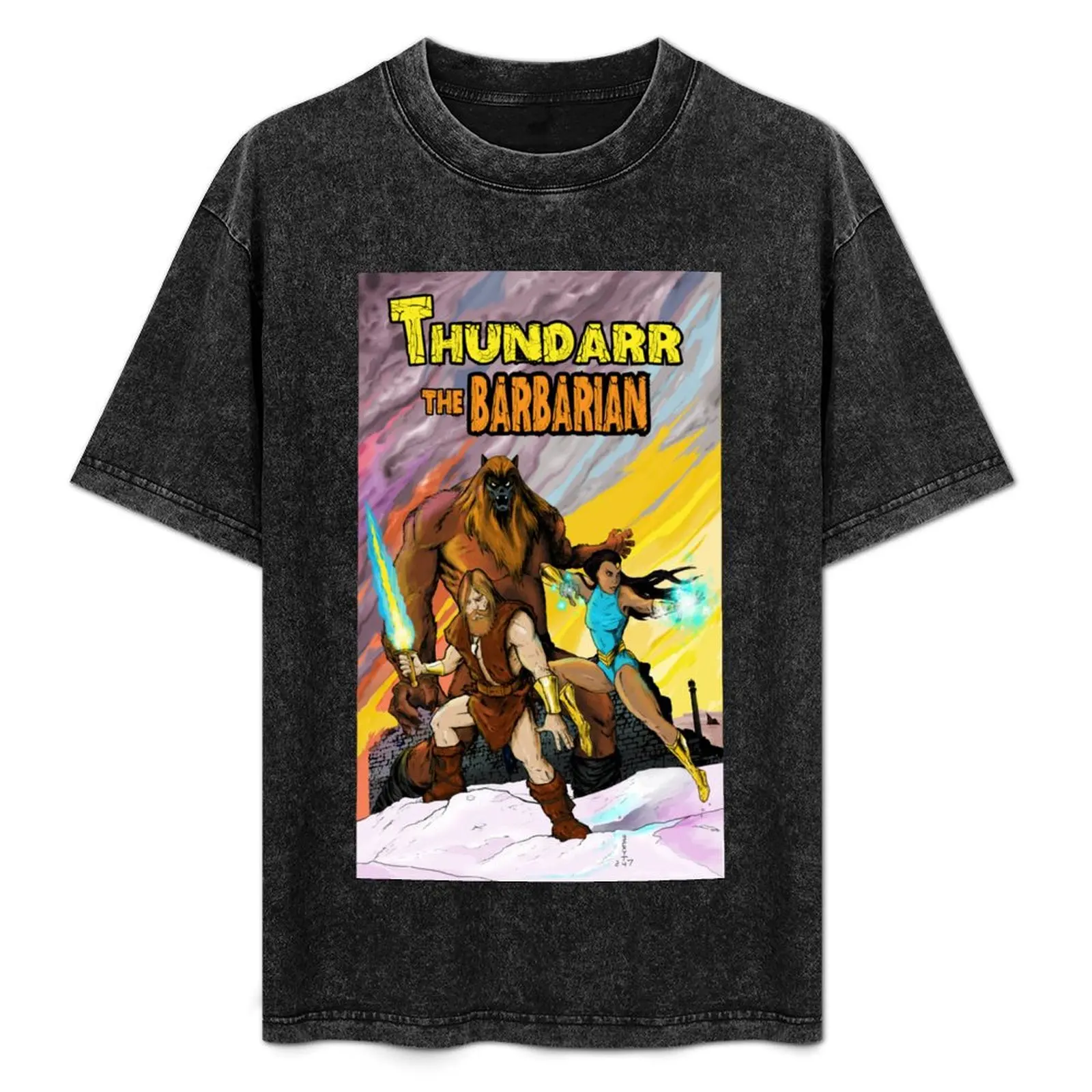 

Thundarr T-Shirt Casual All Match Short Sleeve T-Shirt
