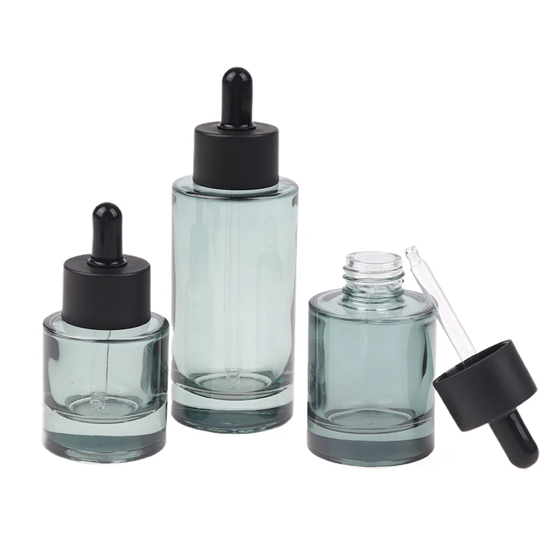 30/50/100ml มินิแก้ว Dropper Empty Dispenser ขวดคุณภาพสูง Lightproof น้ํามันหอมระเหย Essence เครื่องสําอางค์ Pipette ขวด