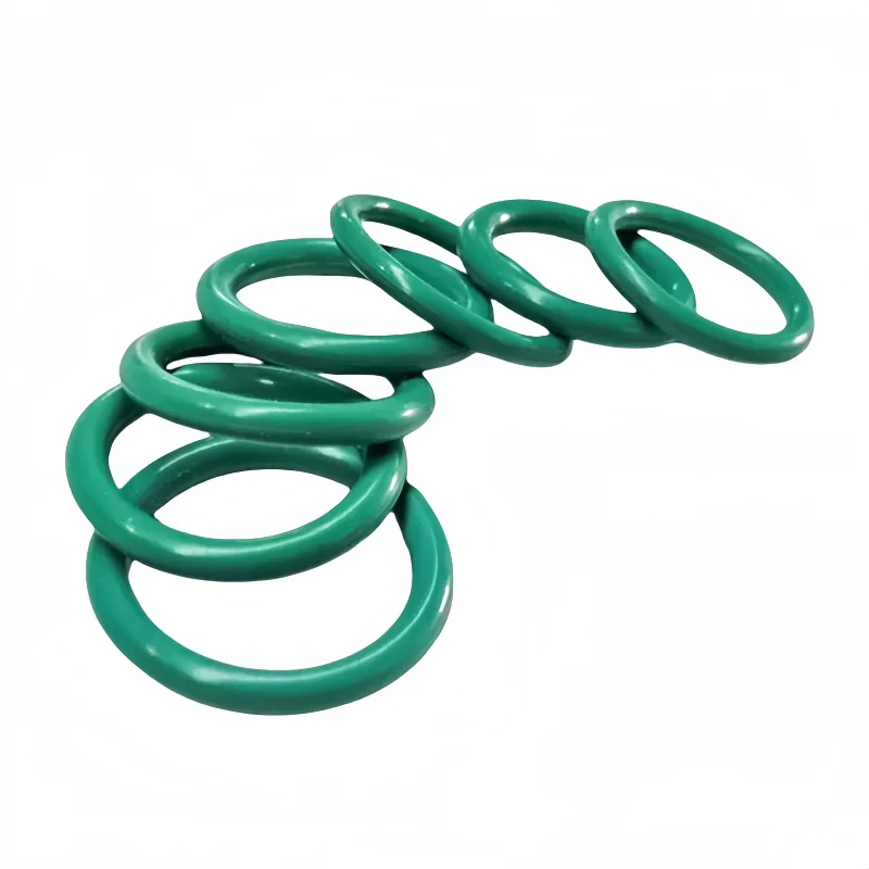150pcs Fluorine Rubber O-Ring Kit  15 Different Sizes Green Fluorine Rubber O-rings  Sealing Gaskets Washers