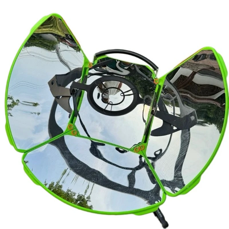 High Efficiency Parabolic Solar Heating Unit Portable Fuel-Free Fast Boiling Cooking Equipment For Camping Outdoor Survival