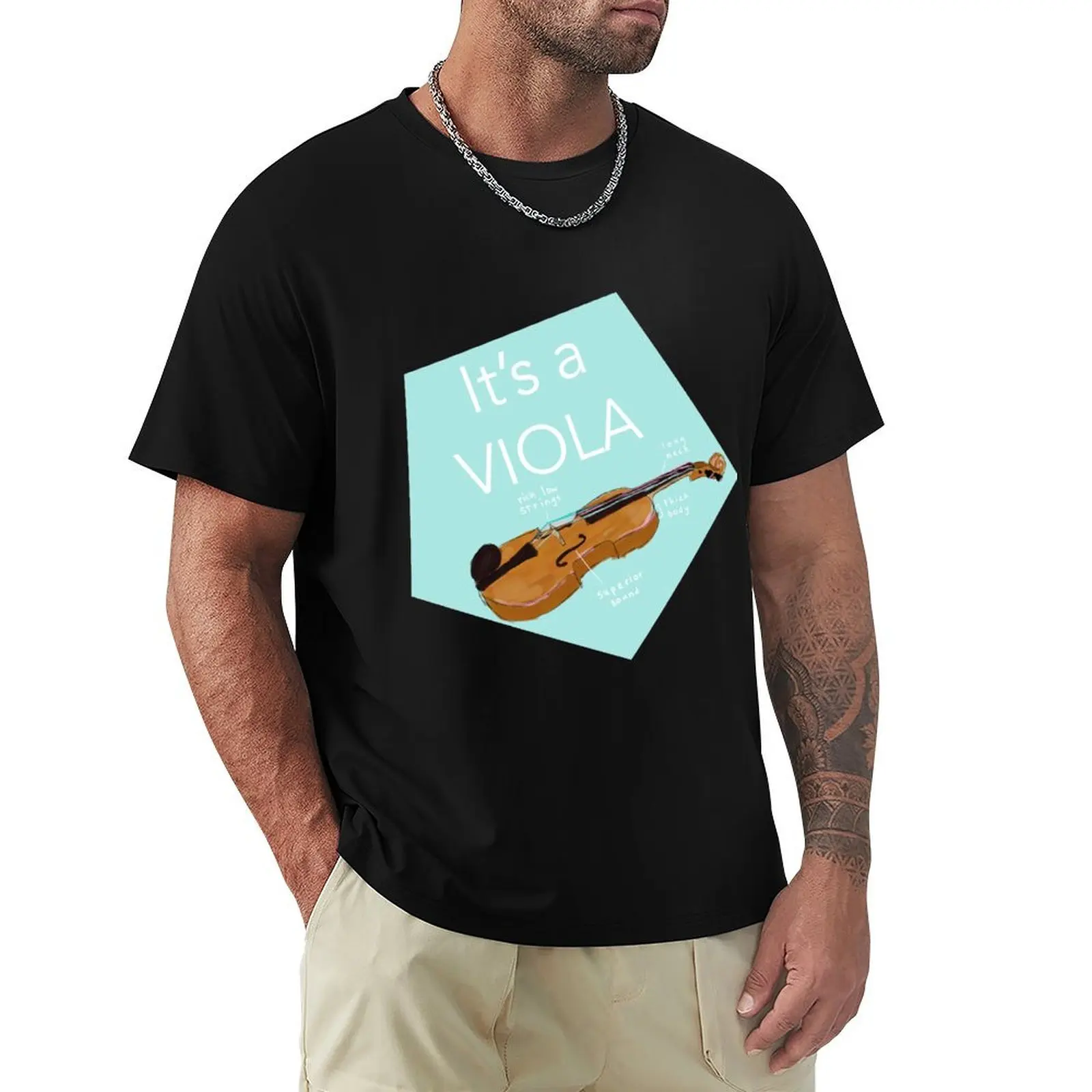 It's a Viola T-Shirt Plus Size Street Style Tee
