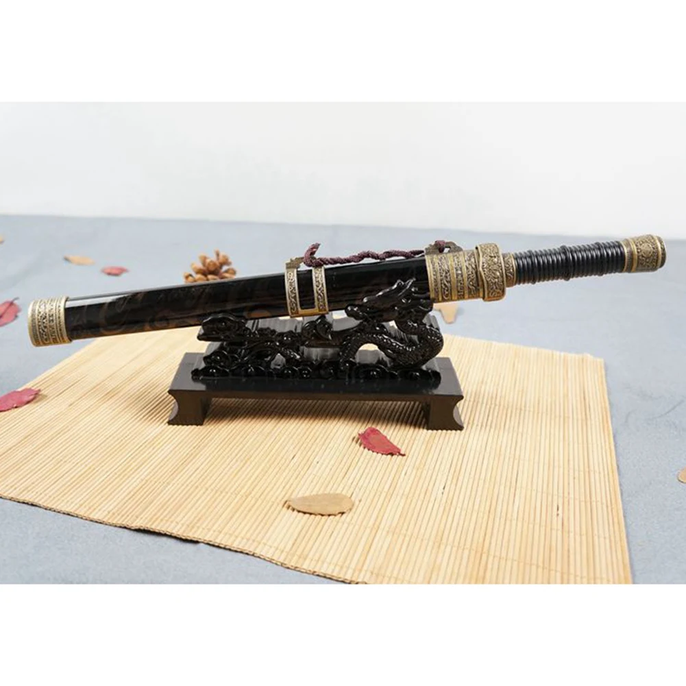 A56K 1 Piece of Chinese Dragon-Shaped Sword Stand, Travel Matching Sword Stand, Decorative Stand, General Gift
