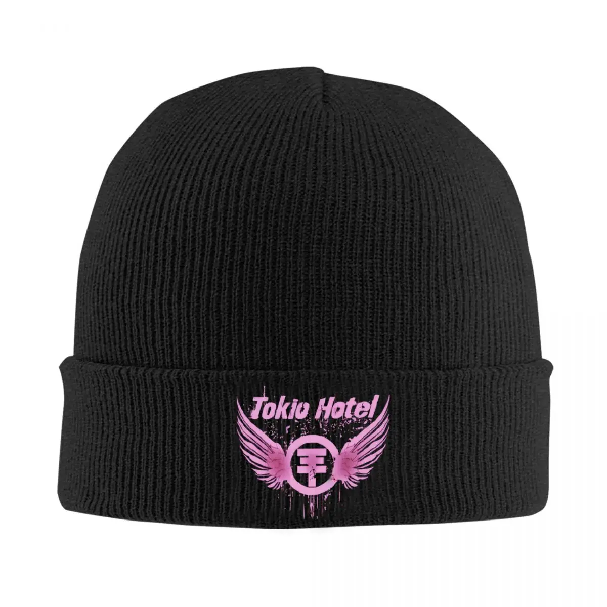 Tokio Hotel Beanie Hats Bonnet Hats Adult Unisex Vintage Gym Knitting Hat Winter Design Elastic Caps