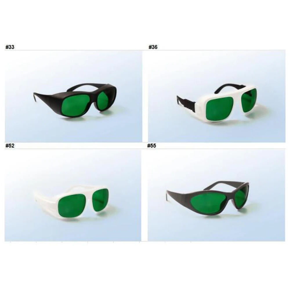 

200 - 450nm & 630 - 660nm & 800-1100nm Infrared Laser Protective Glasses Red Lasers 808 & 980nm Diodes