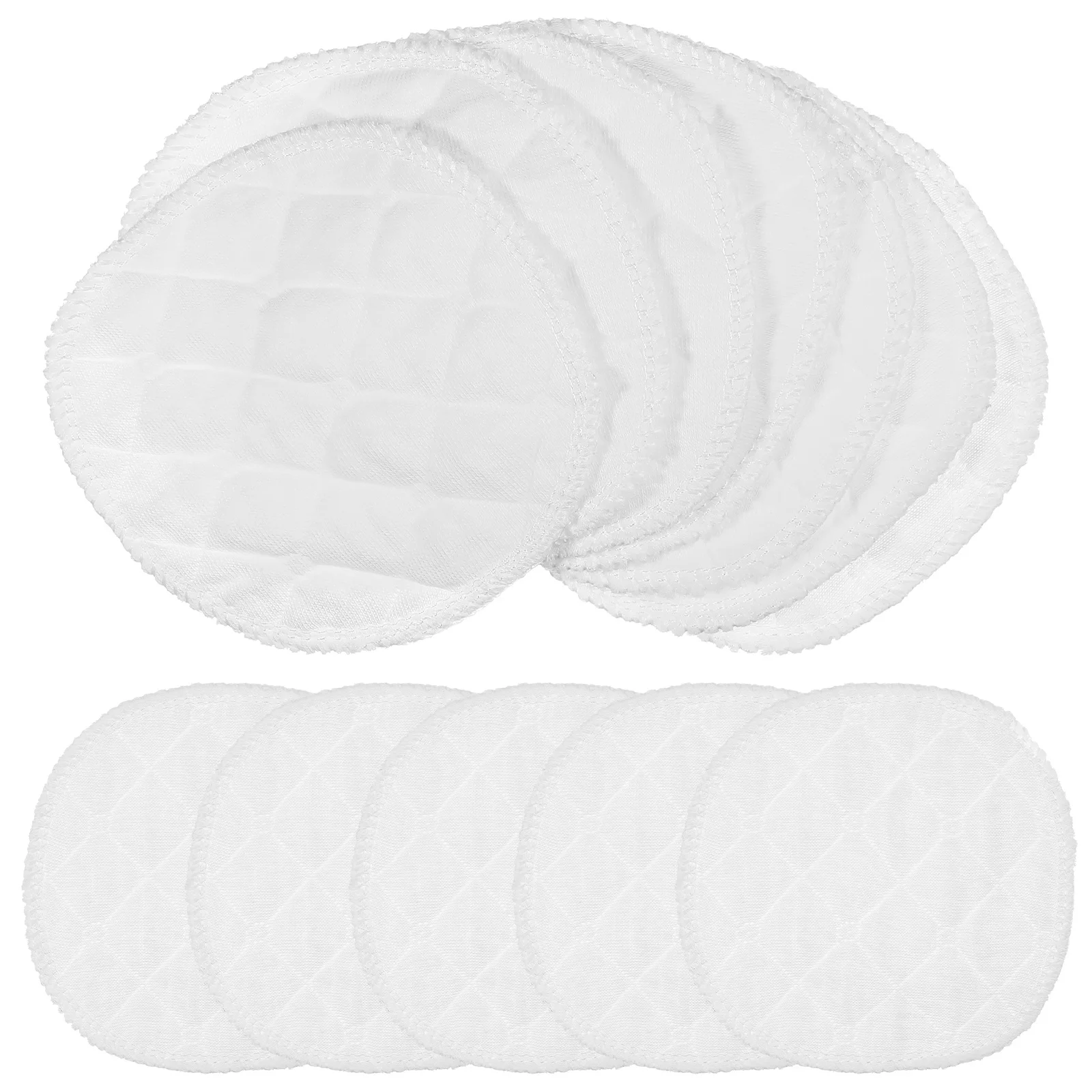 

12Pcs Nursing Pads Reusable Washable Leakproof Ultra Absorbent Cotton Breastfeeding Bra Inserts Soft Comfortable