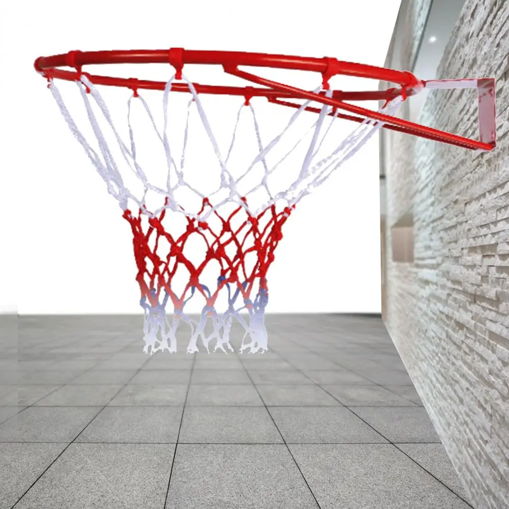 

1Set 45cm Portable Wall Mounted Basketball Hoop Goals Rim and Net for Indoor Outdoor Use