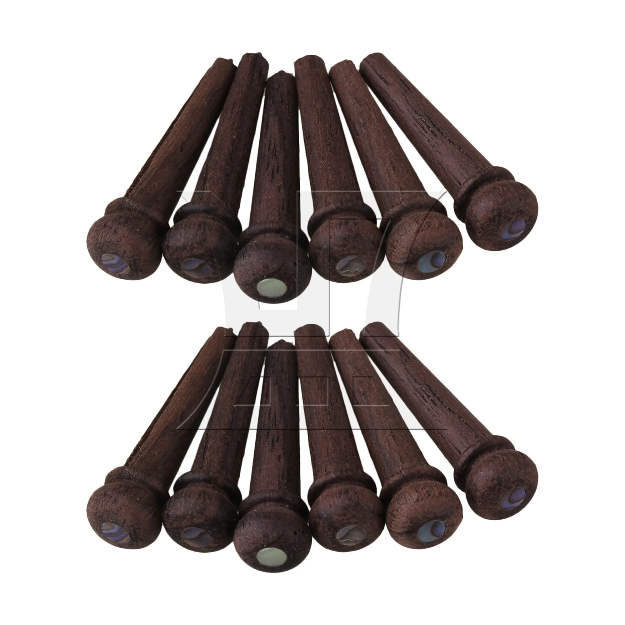 

Yibuy 12 Pieces Professional Guitar Part Bridge Pins 1.14" Length x 0.16" Diameter