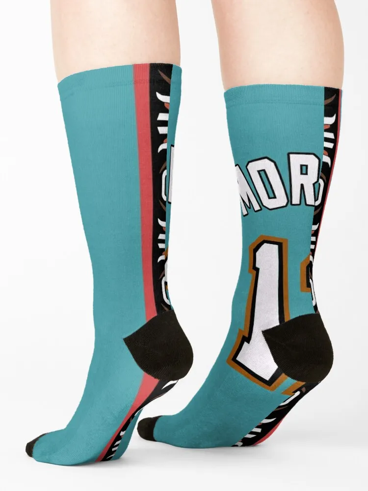 Ja Morant throwback jersey Socks christmass gift warm winter colored funny gifts Luxury Woman Socks Men's