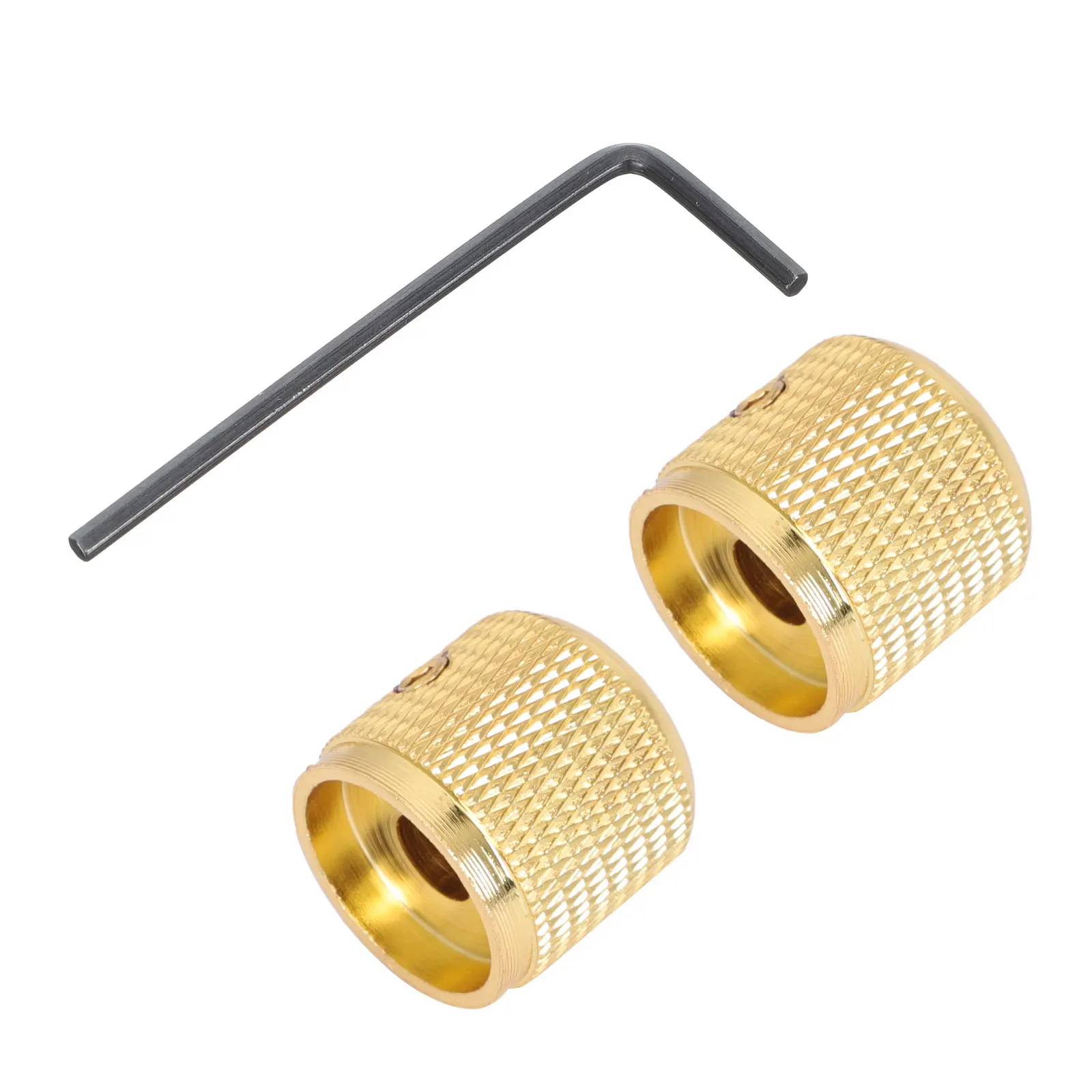 

1Set Electric Bass Rotary Knobs with Wrench Sound Knob for Guitar and Bass Instruments High Quality Electric Guitar Knobs