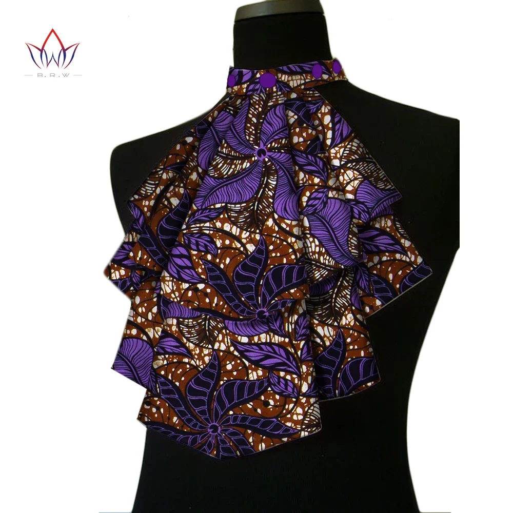 African New False Collar And Bowknot Colorful Detachable Collars And Bows Women Clothes Accessories 20 Colors BRW WYb252