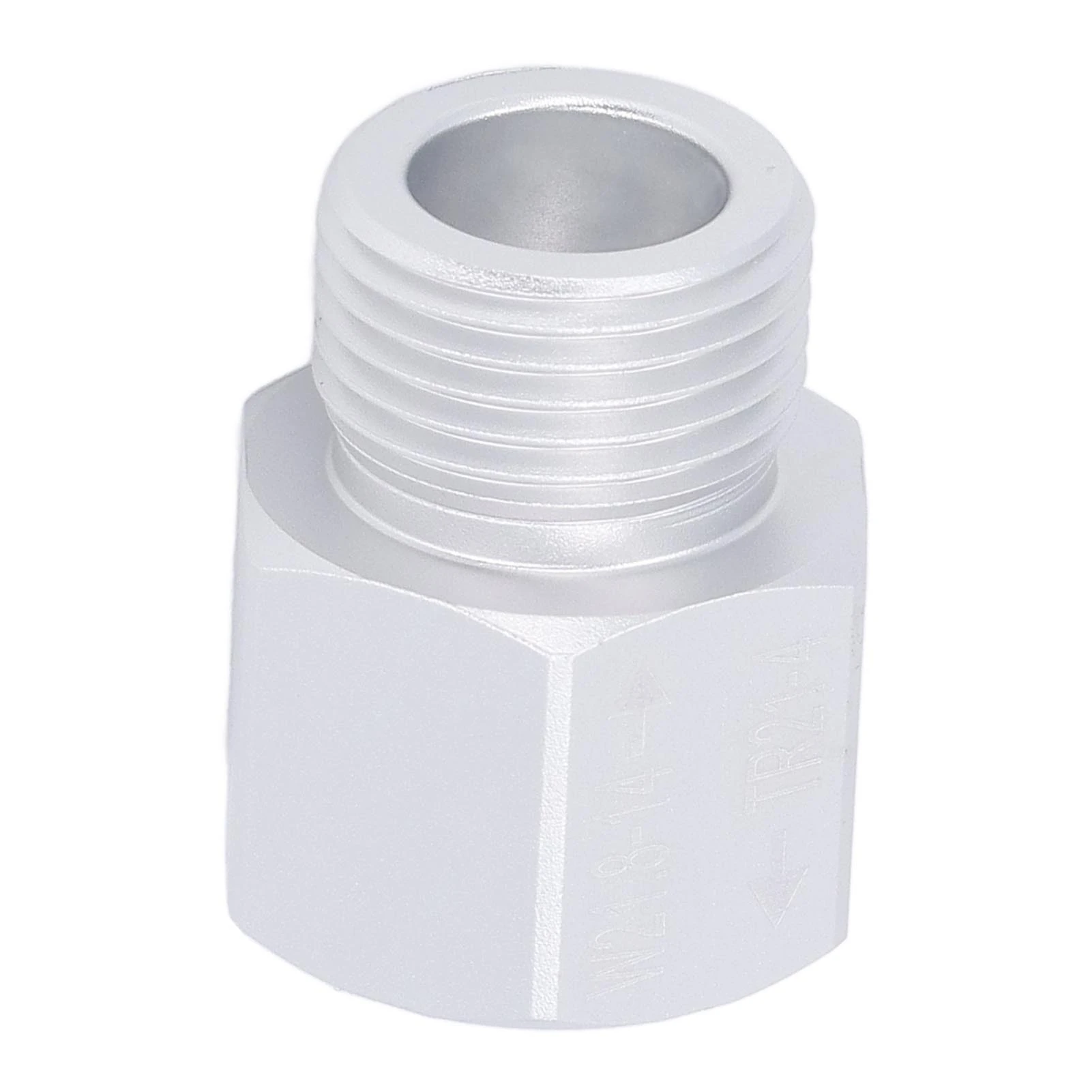 TR21 4 to W21.8 14 Adapter Aluminum Alloy Soda Cylinder Converter for Home Beer Brewing