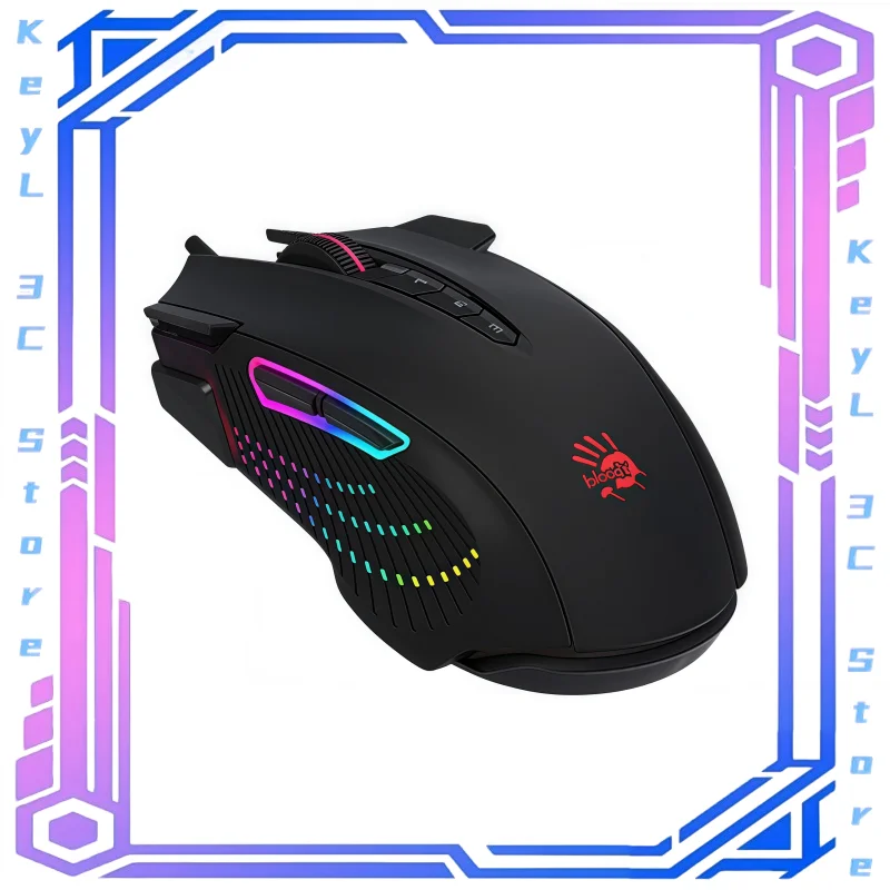 J90s Red Hand Ghost Game Mouse Wired Low Delay Quick Response Feel Excellent Game Office Trendy Cool Mouse Birthday Present