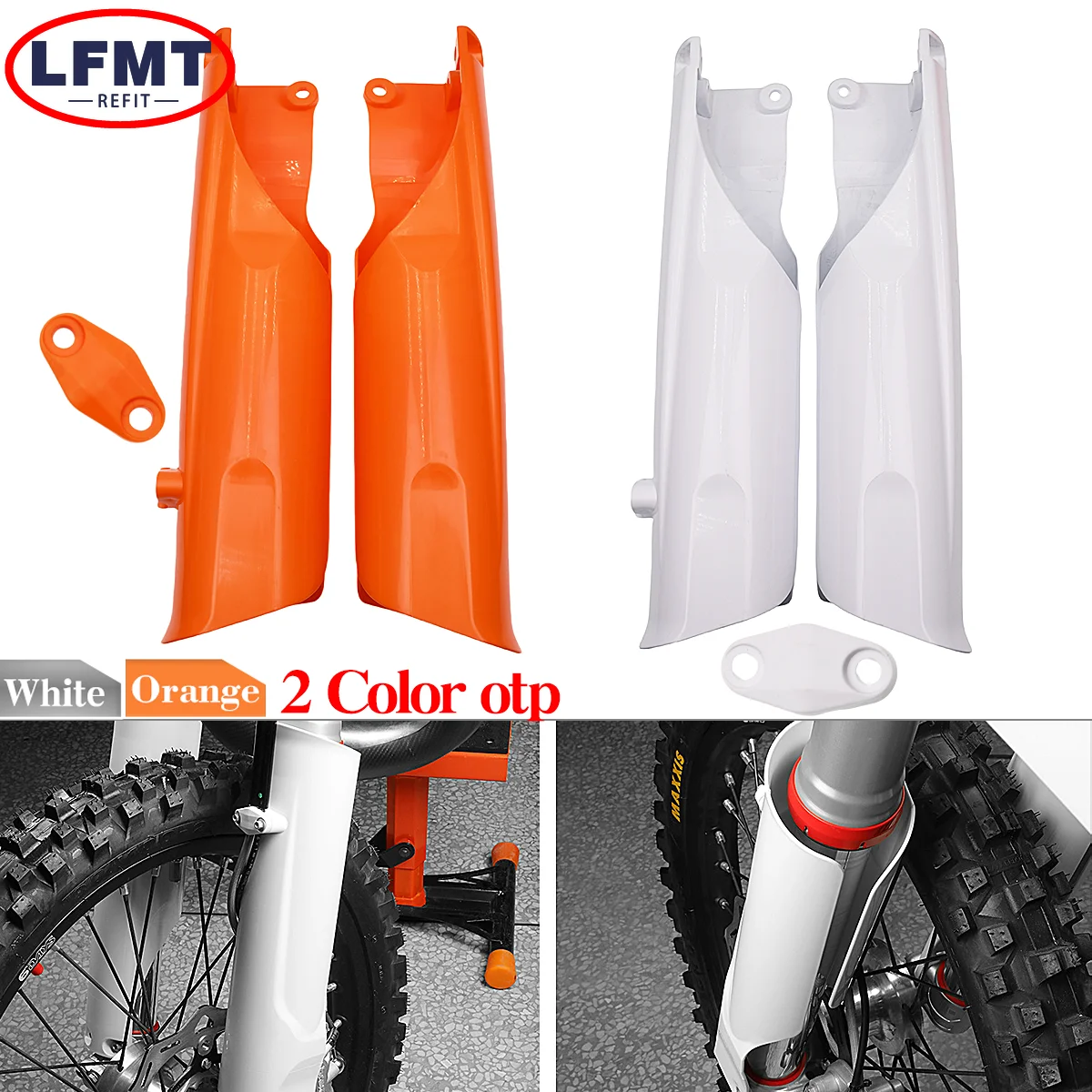 

NEW 2024 Motorcycle Front Fork Protection Shock Absorber Guard Cover For KTM SX SX-F XC XC-F XC-W XCF-W XW-F EXC EXC-F 125-500cc