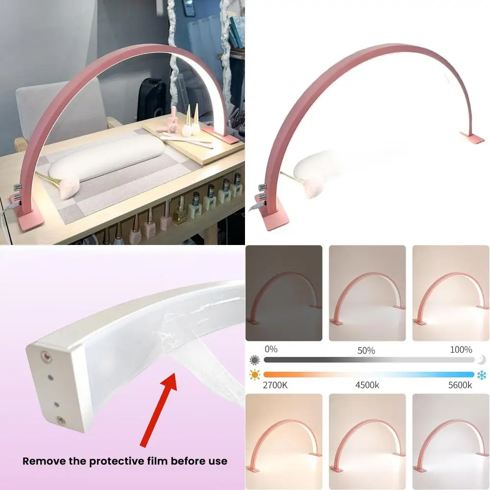 

Регулируемая светодиодная лампа 29 50 Вт с 3 цветовыми температурами и диммером для наращивания ресниц, нейл-арта, татуировок, чтения и рукоделия