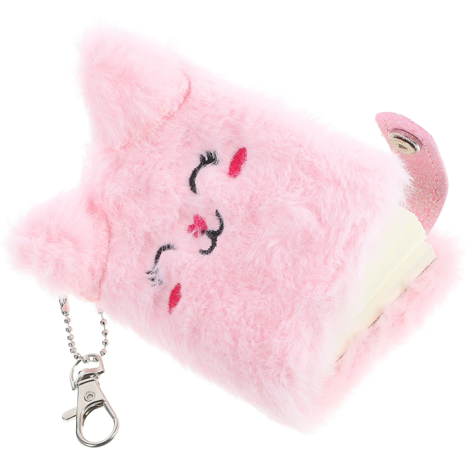 Kawaii دفتر فتاة مجلة مذكرات جميلة العرض ملحق رقيق الاستخدام اليومي أفخم غطاء