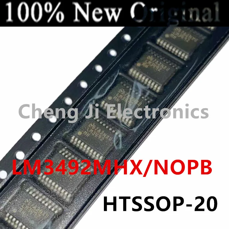 

5PCS/Lot LM3492MHX LM3492MH LM3492 HTSSOP-20 New original LED lighting driver chip LM34927SDX LM34927SD L34927