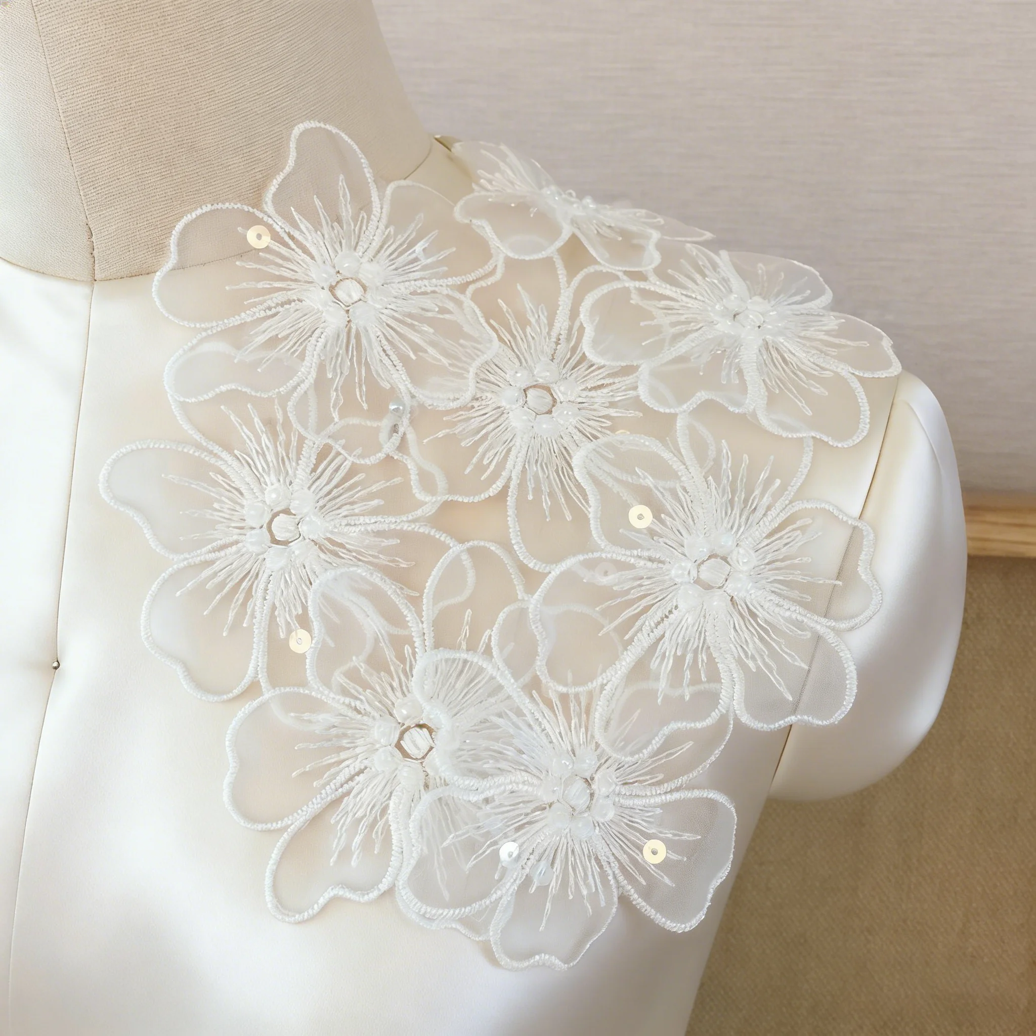 embroidered laces and patches for dresses Confetti Bodice Baby Dress – Yellow main image 0