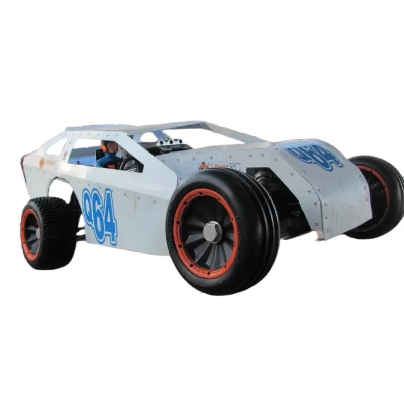 MadMax Baja Wheel 1/5 Rear Dirt Track Tires and Front Groove Tires fits HPI Baja 5B SS King Motor Rovan Buggy