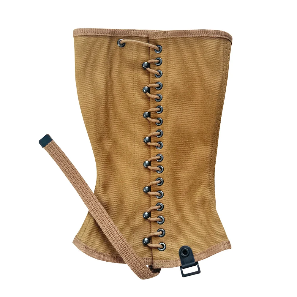 WW2 M1938 Leggings Outdoor Training Leggings Reproduction WWII US Leggings Camping Hiking US Soldier Equip