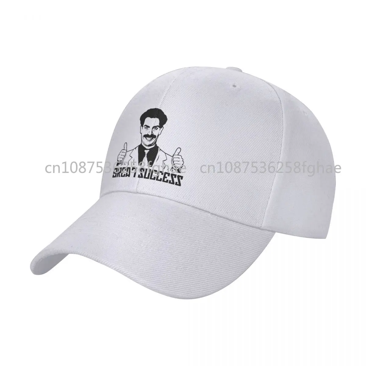 Borat Great Success Meme Baseball Cap For Men Adjustable Hat Fashion Casual Cap Truck Driver Hat