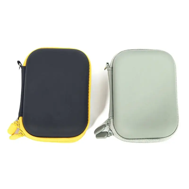 R53C Camera Storage Bag PU Leather Organiser for Small Camera Case Hard Shell