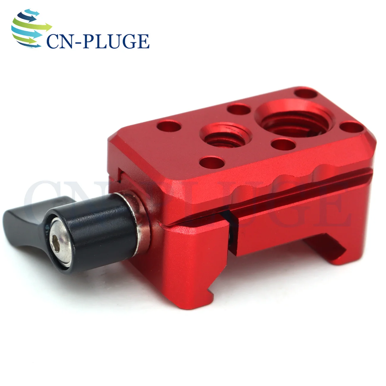 

NATO clamp quick release NATO track clamp with 1/4" 3/8" threaded hole for EVF electronic viewfinder microphone monitor